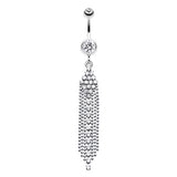 Sierra Falls Belly Dangle - Dangling Belly Ring. Navel Rings Australia.