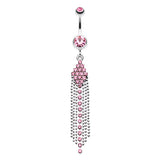 Sierra Falls Belly Dangle - Dangling Belly Ring. Navel Rings Australia.