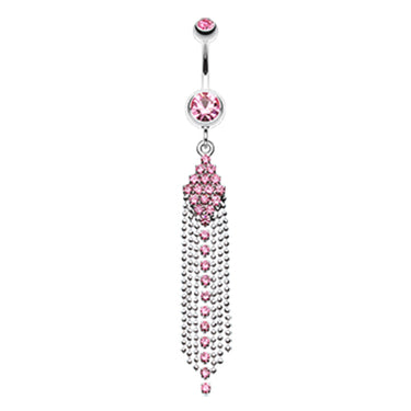 Sierra Falls Belly Dangle - Dangling Belly Ring. Navel Rings Australia.