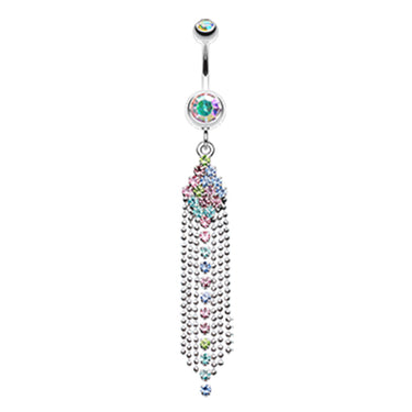 Sierra Falls Belly Dangle - Dangling Belly Ring. Navel Rings Australia.