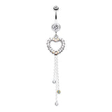 Runaway Lover Belly Dangle - Dangling Belly Ring. Navel Rings Australia.