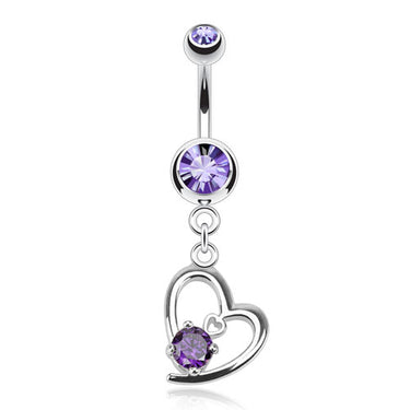 Lovers Tier Belly Dangle - Dangling Belly Ring. Navel Rings Australia.