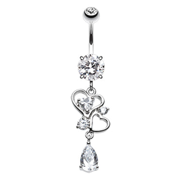 Le Love Lure Belly Piercing - Dangling Belly Ring. Navel Rings Australia.