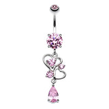 Le Love Lure Belly Piercing - Dangling Belly Ring. Navel Rings Australia.
