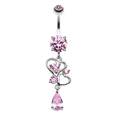 Le Love Lure Belly Piercing - Dangling Belly Ring. Navel Rings Australia.