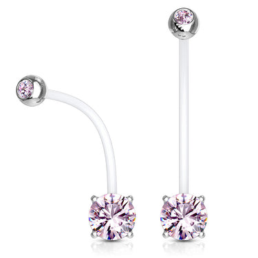 Prong Basics Pregnancy Navel Ring - Maternity Belly Ring. Navel Rings Australia.