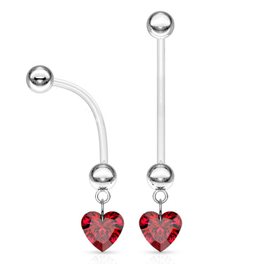 Bambino Love Pregnancy Navel Ring - Maternity Belly Ring. Navel Rings Australia.