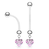 Bambino Love Pregnancy Navel Ring - Maternity Belly Ring. Navel Rings Australia.