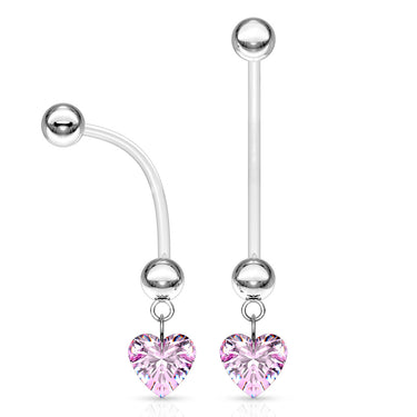 Bambino Love Pregnancy Navel Ring - Maternity Belly Ring. Navel Rings Australia.
