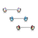 Bijoú Mermaid Gem Nipple Ring - Nipple Ring. Navel Rings Australia.