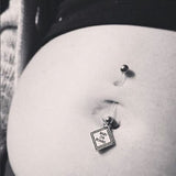 Baby On Board Maternity Belly Ring - Maternity Belly Ring. Navel Rings Australia.