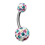 Motley™ Candy Cone Belly Bar - Basic Curved Barbell. Navel Rings Australia.