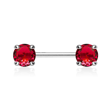 Classic Prong Celeste Nipple Rings - Nipple Ring. Navel Rings Australia.