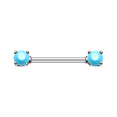 Classic Turquoise Nipple Ring - Nipple Ring. Navel Rings Australia.
