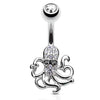 Nusa Dua Octopus Navel Ring