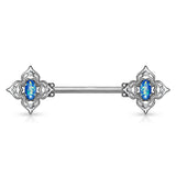Opal Dusk Nipple Jewellery - Nipple Ring. Navel Rings Australia.