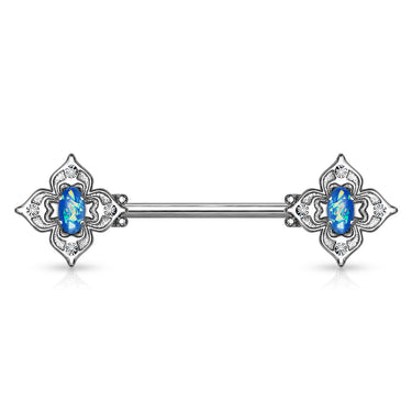 Opal Dusk Nipple Jewellery - Nipple Ring. Navel Rings Australia.