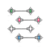 Opal Dusk Nipple Jewellery - Nipple Ring. Navel Rings Australia.