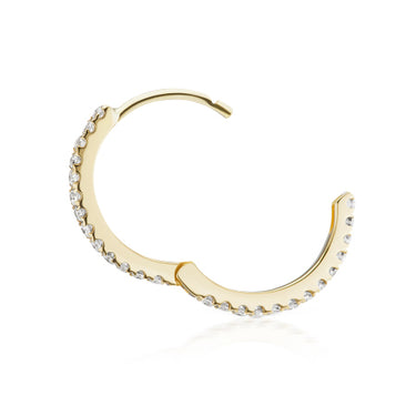 Diamond Eternity Earring by Maria Tash in 18K Gold - Earring. Navel Rings Australia.