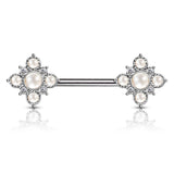 April Pearl Nipple Jewellery - Nipple Ring. Navel Rings Australia.