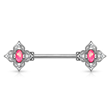 Opal Dusk Nipple Jewellery - Nipple Ring. Navel Rings Australia.