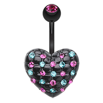 Pixie Love Belly Bar - Fixed (non-dangle) Belly Bar. Navel Rings Australia.