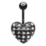 Pixie Love Belly Bar - Fixed (non-dangle) Belly Bar. Navel Rings Australia.