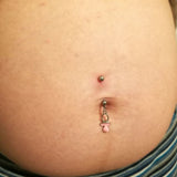 Pacifier Preggy Belly Bar - Maternity Belly Ring. Navel Rings Australia.