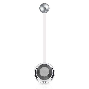 Mamma Mia Clear Flex Gem Maternity Belly Ring - Maternity Belly Ring. Navel Rings Australia.
