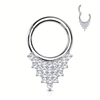 Niagara Falls Septum Ring in 14K White Gold
