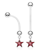 A Star is Born Maternity Belly Bar - Maternity Belly Ring. Navel Rings Australia.