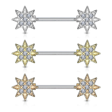 Universe Star Realms Nipple Jewellery - Nipple Ring. Navel Rings Australia.