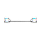 Classic Revo Prong Nipple Bar - Nipple Ring. Navel Rings Australia.