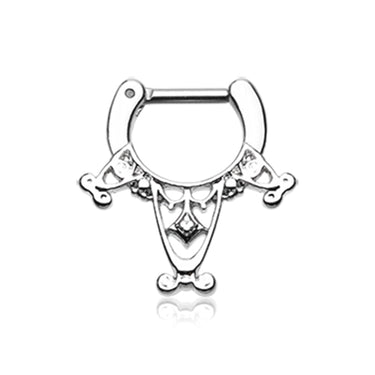 Amarhus Tribal Septum Clicker - Septum. Navel Rings Australia.