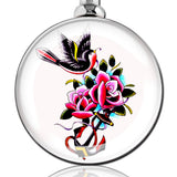 Tattoo Birdie Belly Bar - Basic Curved Barbell. Navel Rings Australia.