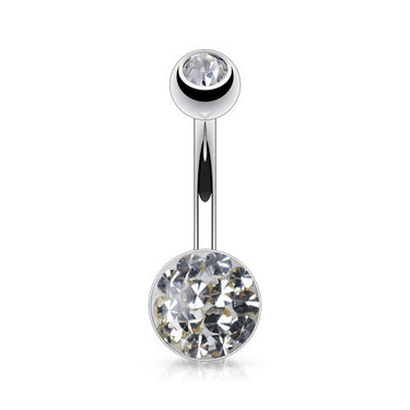Austrian Ferido Motley™ Belly Ring - Basic Curved Barbell. Navel Rings Australia.