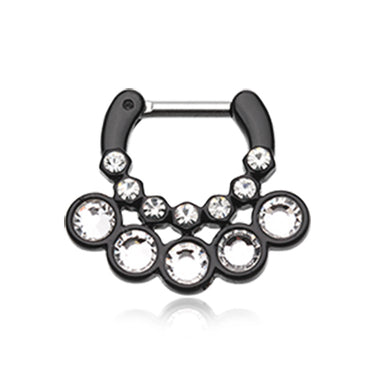 Adelaida Gem Septum Clicker - Septum. Navel Rings Australia.