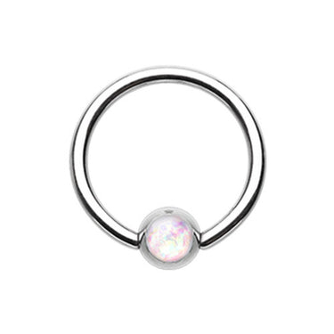 Classique Opal Captive Belly Rings - Captive Belly Ring. Navel Rings Australia.