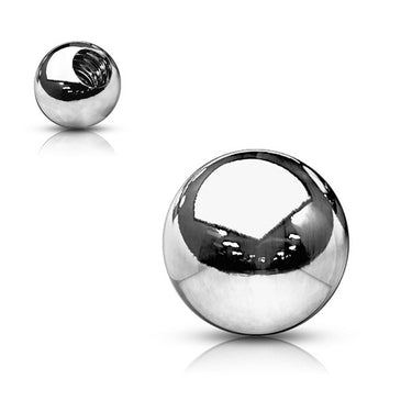14K Gold Externally Threaded Belly Ring Replacement Balls - No Gems - Replacement Ball. Navel Rings Australia.