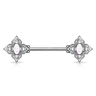 Opal Dusk Nipple Jewellery - Nipple Ring. Navel Rings Australia.