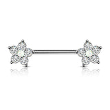 Wilderness Wallflower Nipple Ring - Nipple Ring. Navel Rings Australia.