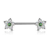 Wilderness Wallflower Nipple Ring - Nipple Ring. Navel Rings Australia.