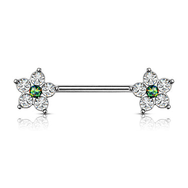 Wilderness Wallflower Nipple Ring - Nipple Ring. Navel Rings Australia.