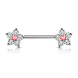 Wilderness Wallflower Nipple Ring - Nipple Ring. Navel Rings Australia.