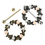 Flower Wreath Nipple Shield