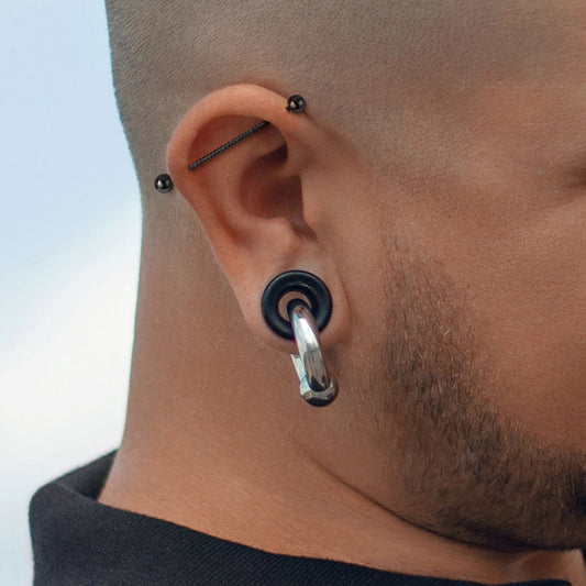 Twisted Rope Industrial Barbell Body Jewellery