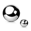 14g Surgical Steel Loose Balls for Belly Rings - External Threads