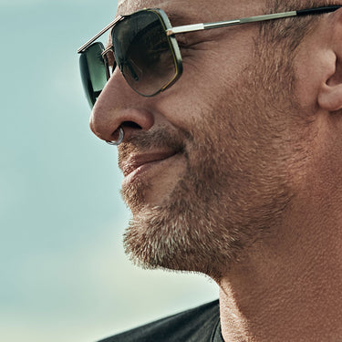 Triple Layered Segment Hoop Ring