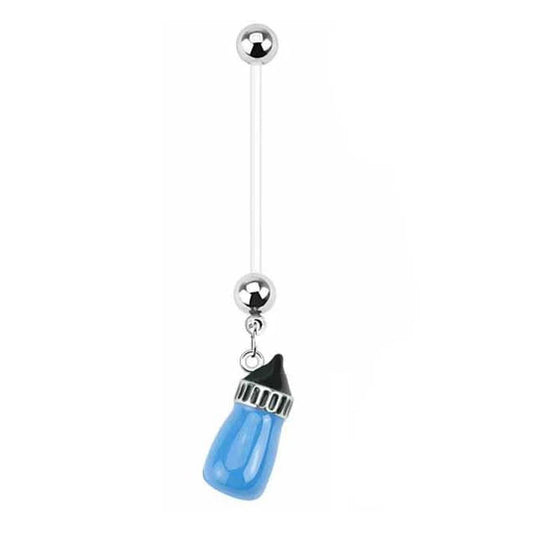 Baby Bottle Pregnancy Belly Ring