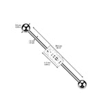 BITCH Industrial Barbell Body Jewellery